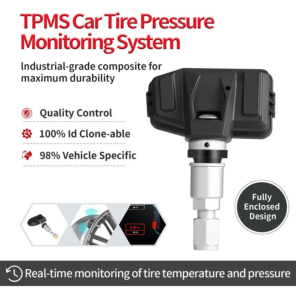 Tipo - bmw2 - 433 sensor tpms programable universal