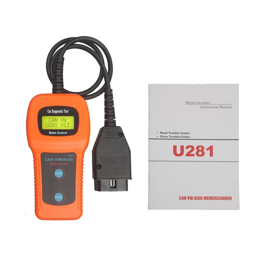  Memoscan U281 VW Audi Seat CAN-BUS OBD Code Reader