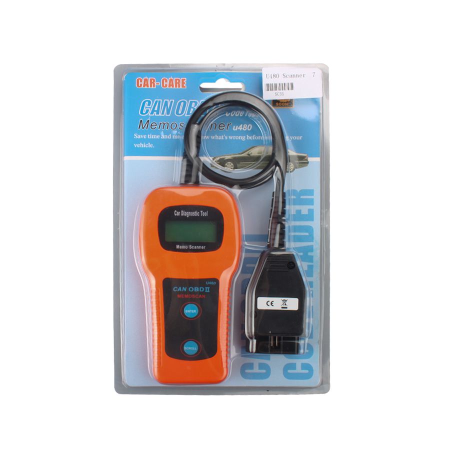 U480 OBD2 CAN BUS & Engine Code Reader  memoscan U480 code reader U480 OBD2 OBDII Car or Truck AUTO Diagnostic Engine Scanner