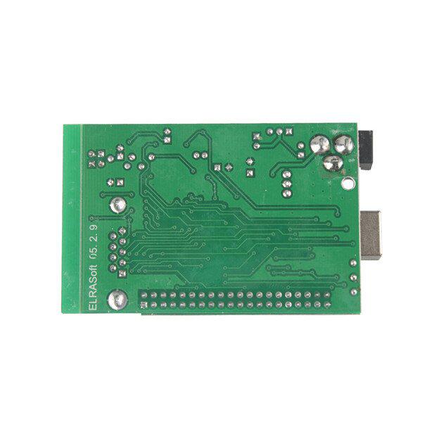El programador USB de la UPA v1.3.0.14, con un conector completo