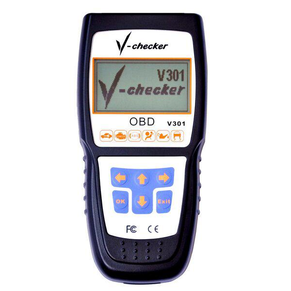 V Checker v301 canbus Code Reader español