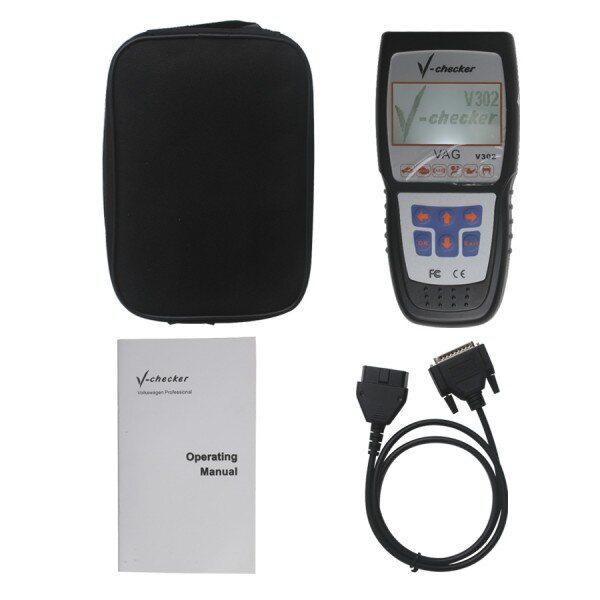 V - Checker v302 vac Professional canbus Code Reader