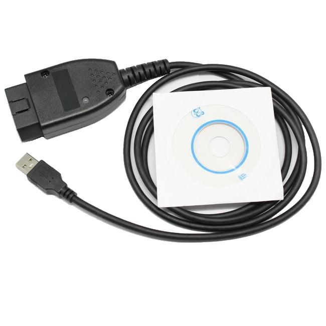 Promoción VAG com 14.10 vcds 14.10 cable de diagnóstico Hex interfaz USB en inglés para volkswagen, audi, asientos, Skoda