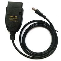 Cable VAG com vcds v18.2 interfaz USB Hex para volkswagen, audi, asientos, Skoda soporte multilingüe