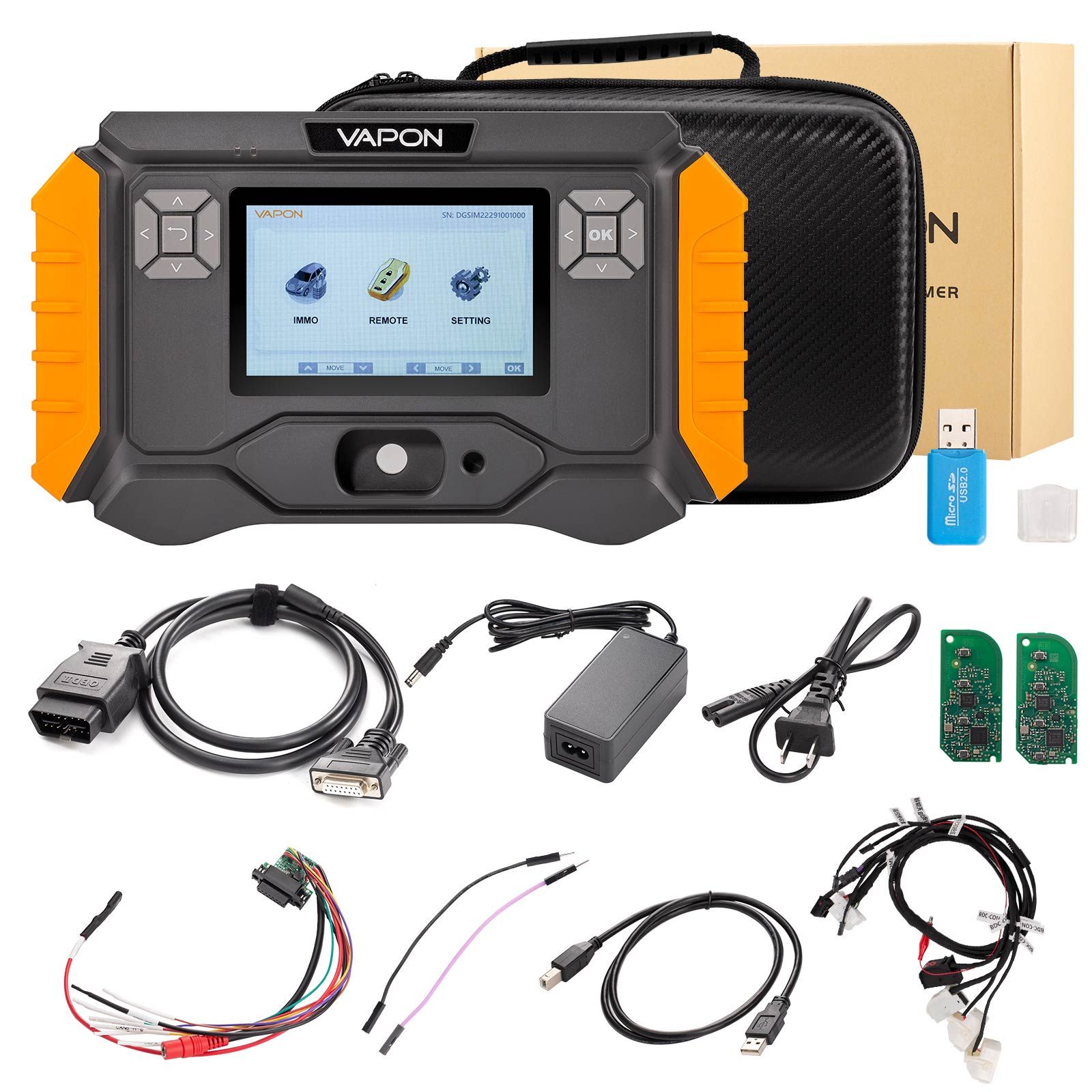 VAPON VP100 Key Programmer for BMW Plus GODIAG BMW BDC2/BCP and BDC3/BCP Test Platform