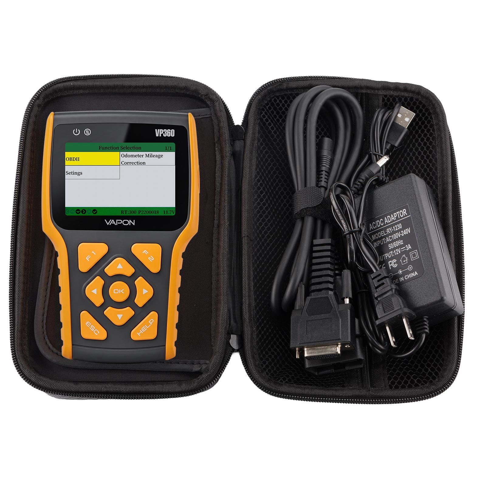 2026 VAPON VP360 Professional OBD Odometer Correction Tool/ Read/clear DTC 2-in-1 Handheld Programmer