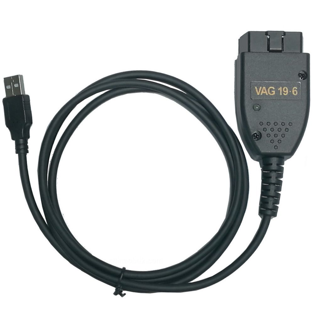 Interfaz USB v22.3 Hex para el cable de diagnóstico vcds VAG com de vw, audi, seat, Skoda