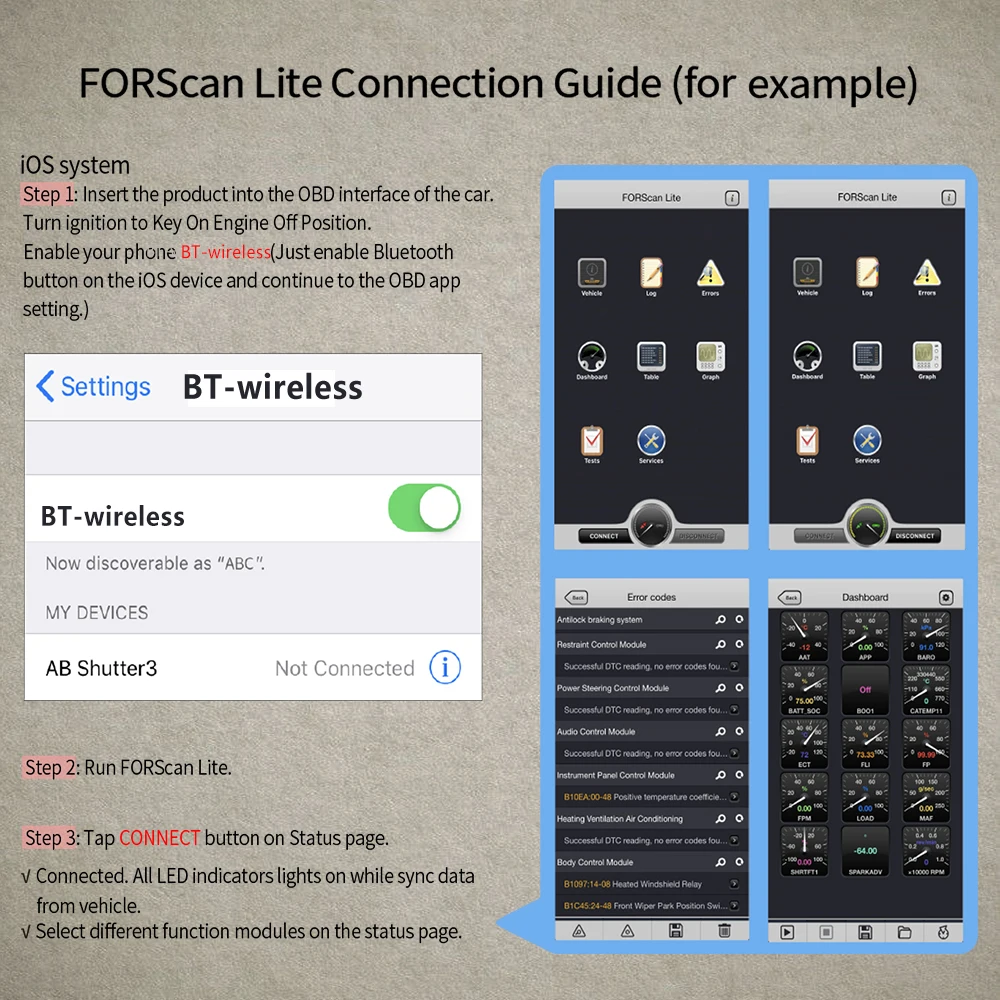 Vgate vLinker FD+ ELM327 Bluetooth 4.0 For Ford FORScan wifi OBD2 Car Diagnostic OBD 2 Scanner J2534 Auto Tool ELM 327 V1 5