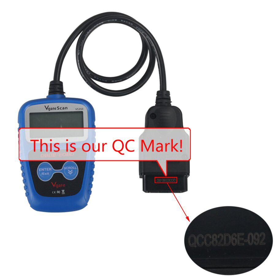 Vgate vs350 can bus / OBDII Code Reader