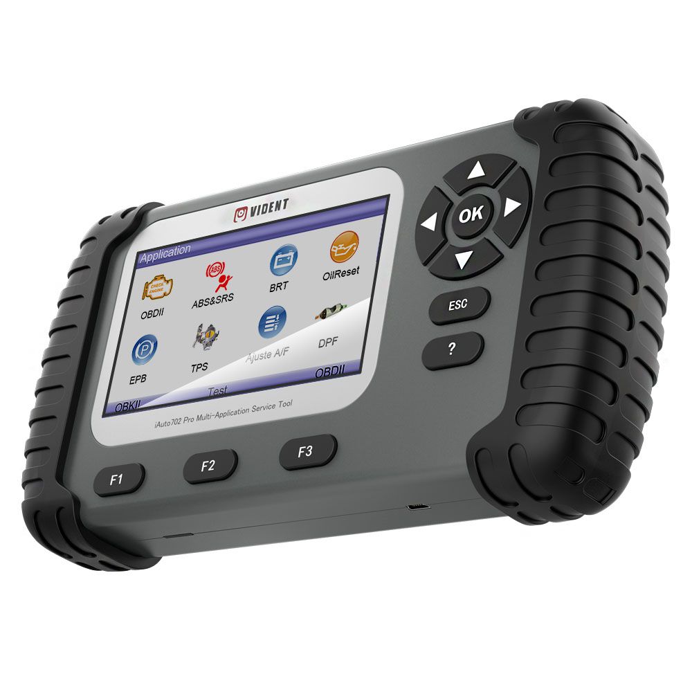 VIDENT iAuto 702Pro Multi-applicaton Service Tool Support ABS/SRS/EPB/DPF Update to 19 Maintenances 3 Years Free Update Online