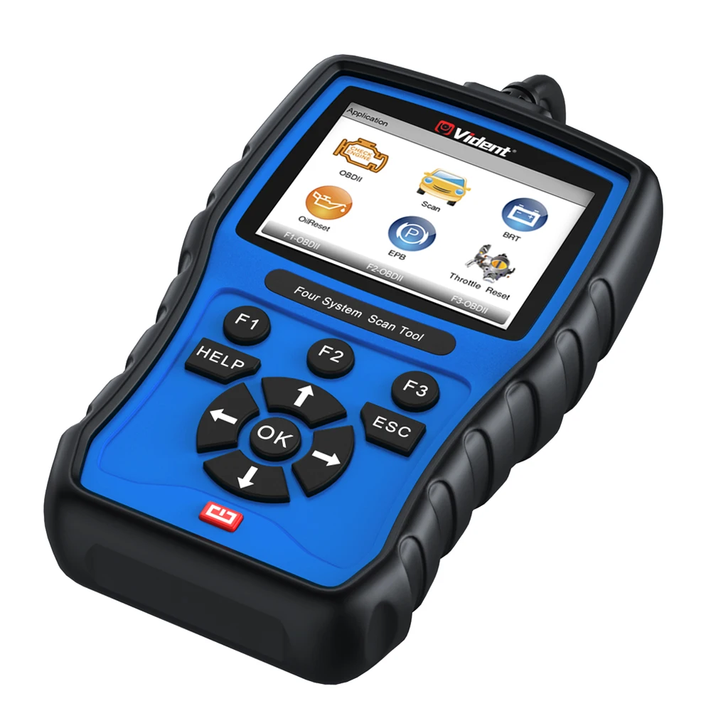 Vident ILink304 OBD2 Automotive Scanner 4 System Car Diagnostic Tool Oil EPB SAS BMS Reset Service Code Reader Free Update