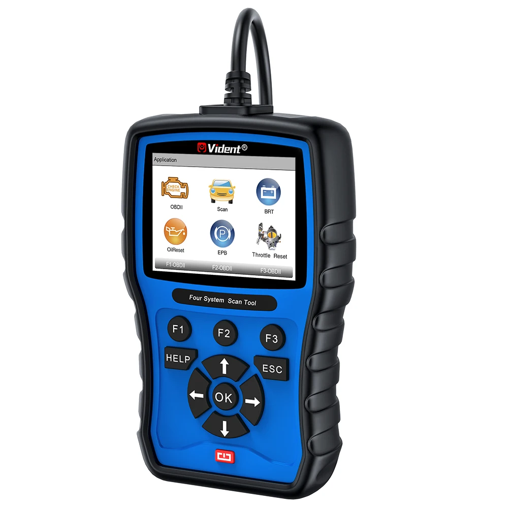 Vident ILink304 OBD2 Automotive Scanner 4 System Car Diagnostic Tool Oil EPB SAS BMS Reset Service Code Reader Free Update