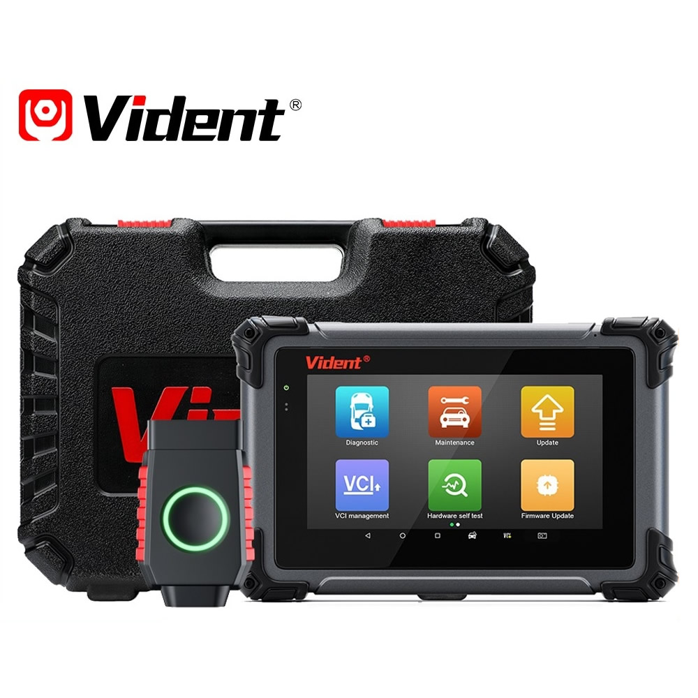 2023 Vident iSmart 800Pro BT All System Diagnostic Tool Code Reader with 40+ Reset Functions Key Programmer Auto VIN Active Test