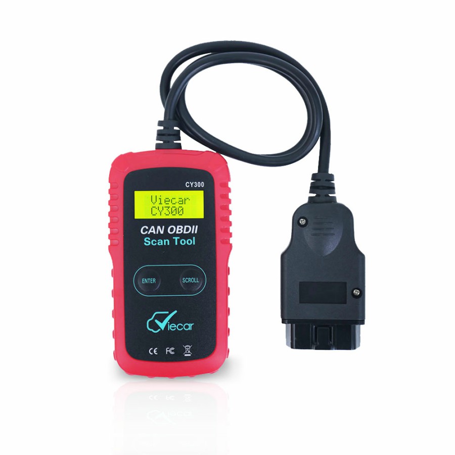 OBD2 Diagnostic Interface Tool VIECAR CY300 ELM327 OBD2 Scanner VC300 Support SAE J1850 Protocol