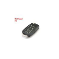 Volkswagen B5 5 5 / lote con carcasa de llave de control remoto impermeable (negro) 3 botones