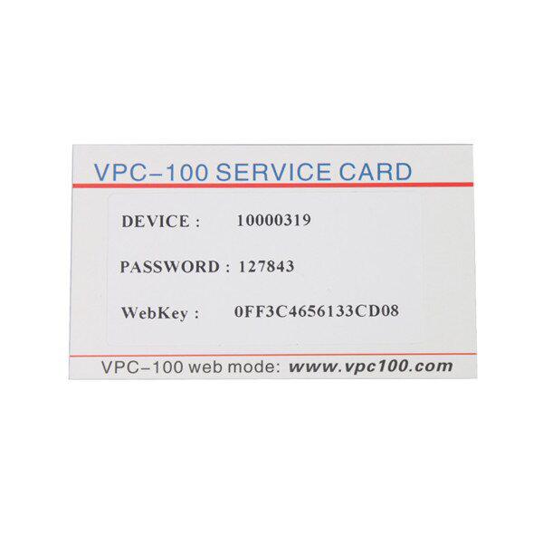 Calculadora de código PIN para vehículos portátiles vpc - 100, que puede actualizar 500 tokens en línea