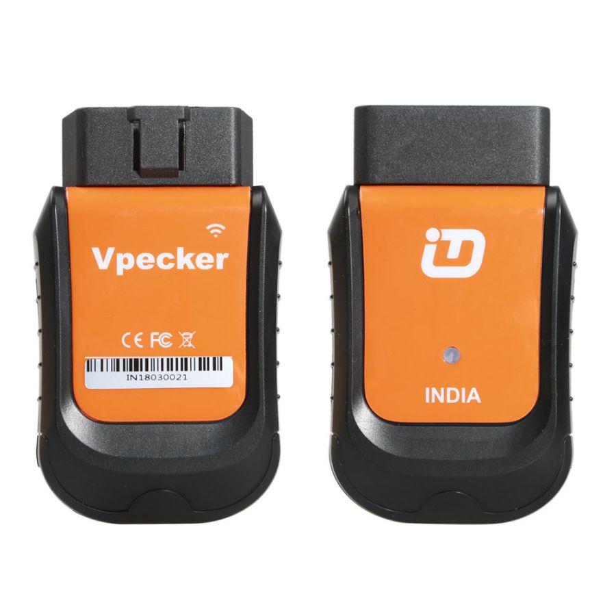 La herramienta de diagnóstico completa de la versión India de vpecker easydiag v8.2 del OBDII inalámbrico obd2 Tata / maruti / mahindra