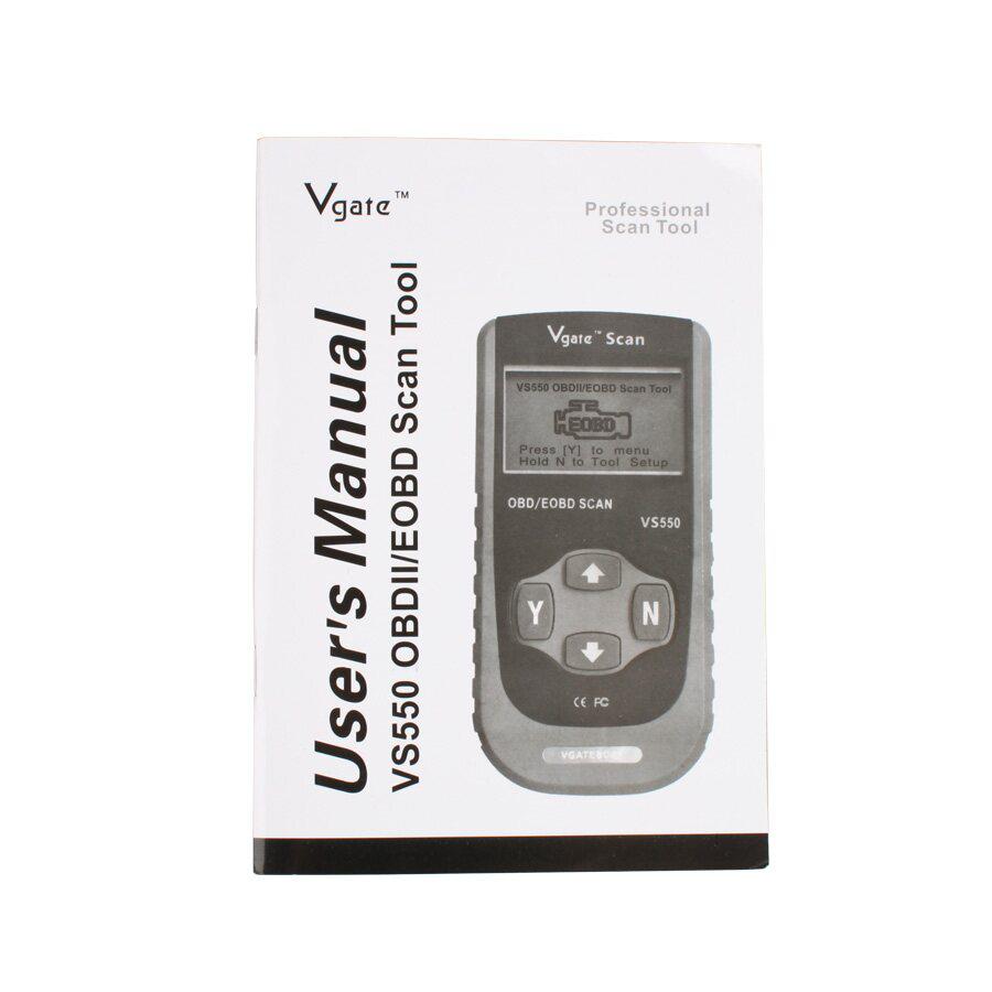 Vs550 vgatescan OBD / eobd detector de fallas