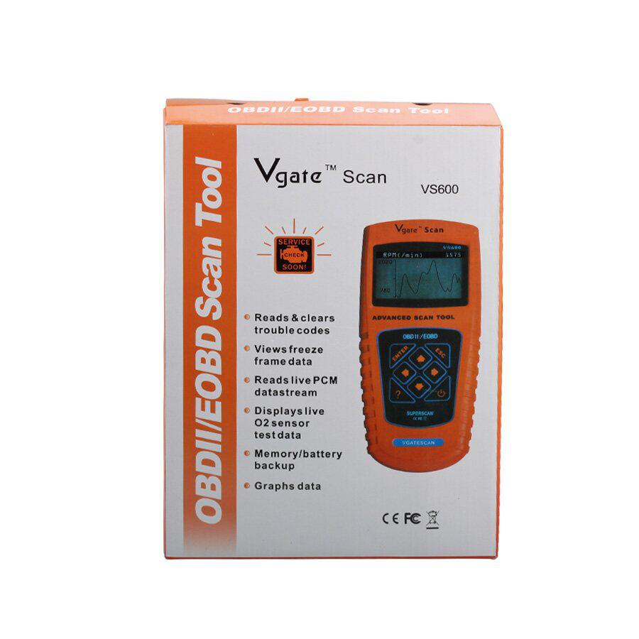 VS600 VgateScan Advanced OBDII/EOBD Scanner