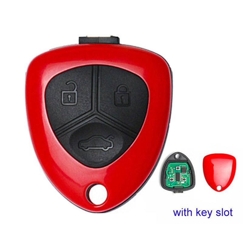 Xhorse VVDI Key Tool VVDI2 Ferrari Wire Remote Key 3 Button Red XKFE00EN 5pcs/lot