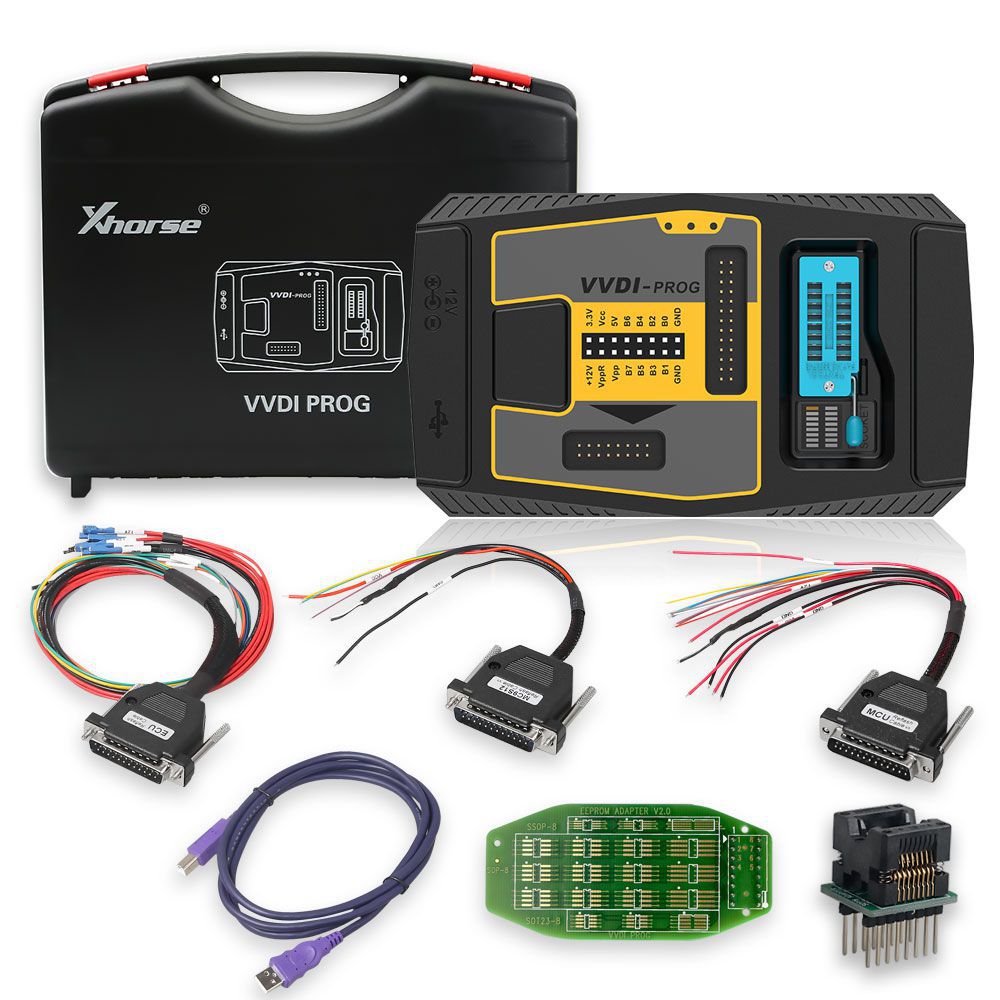 V5.2.7 Xhorse VVDI PROG Programmer Multi-Language Read/Write ECU MCU IMMO EEPROM