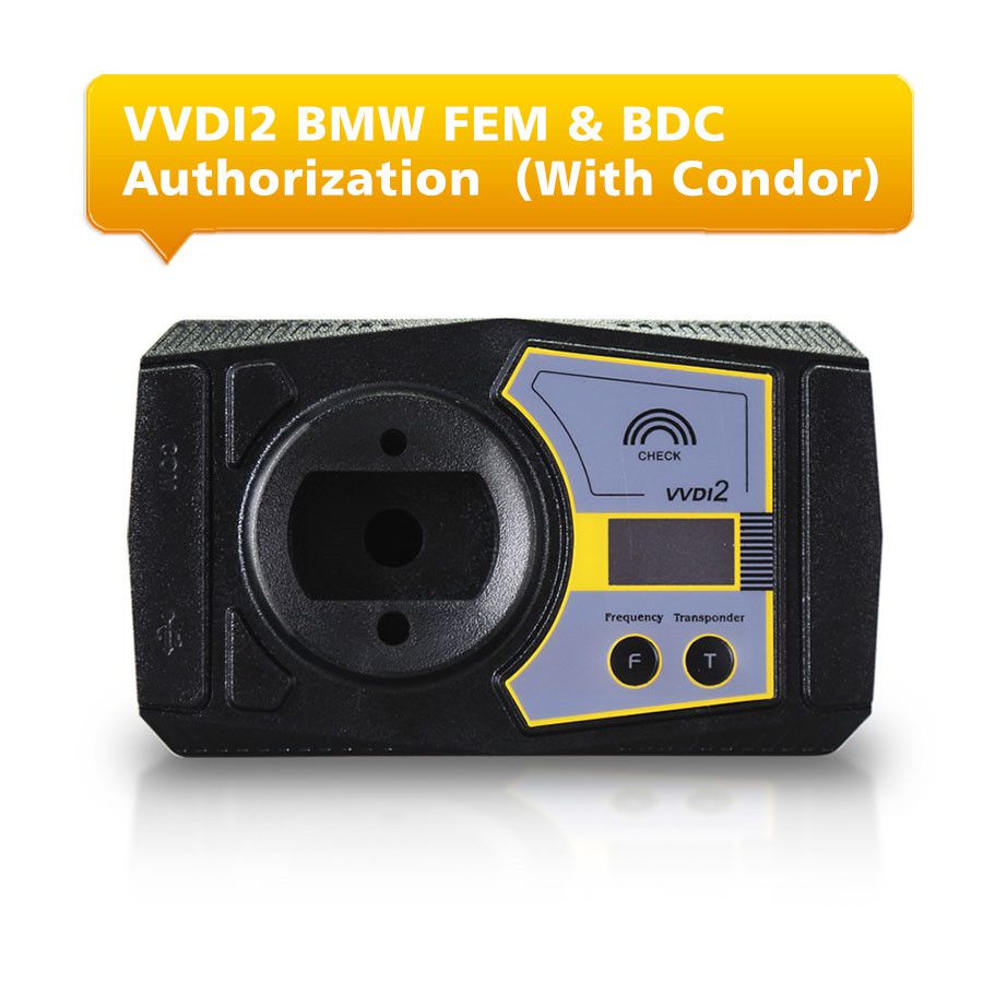 Servicio de autorización funcional vdi2 BMW Fem & BDC (con ikeycutter condor)