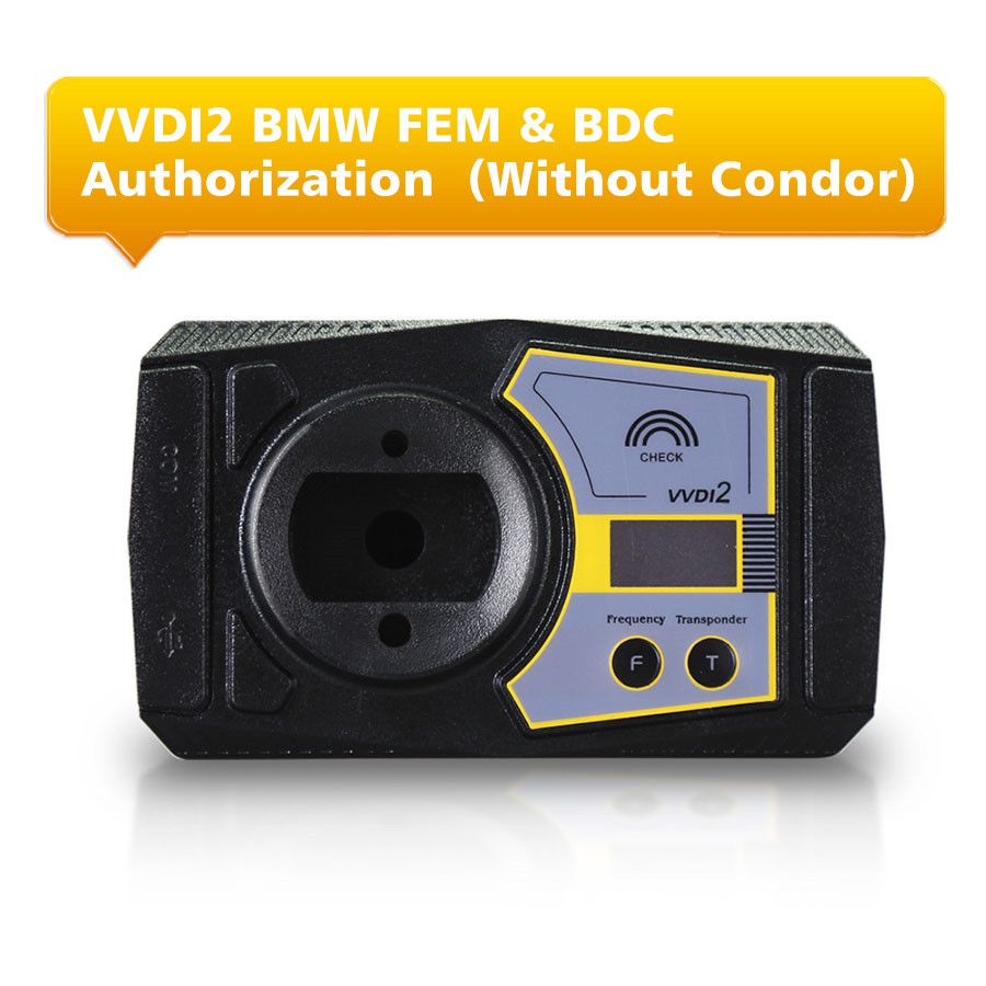 Servicio de autorización funcional vdi2 BMW Fem & BDC (sin ikeycutter condor)