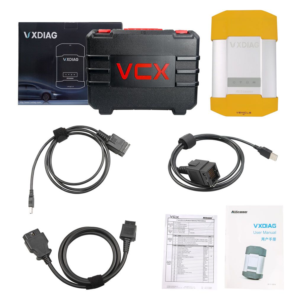 VXDIAG VCX DoIP Jaguar Land Rover Diagnostic Tool with PATHFINDER V305 & JLR SDD V160 Software Contained in HDD Ready to Use