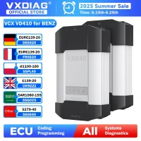 VXDIAG VCX DoIP VD410 for Mercedes Benz C6 Car OBD2 Diagnostic Scanner Dealer Level Diagnostic Tool ECU Coding J2534 Programming