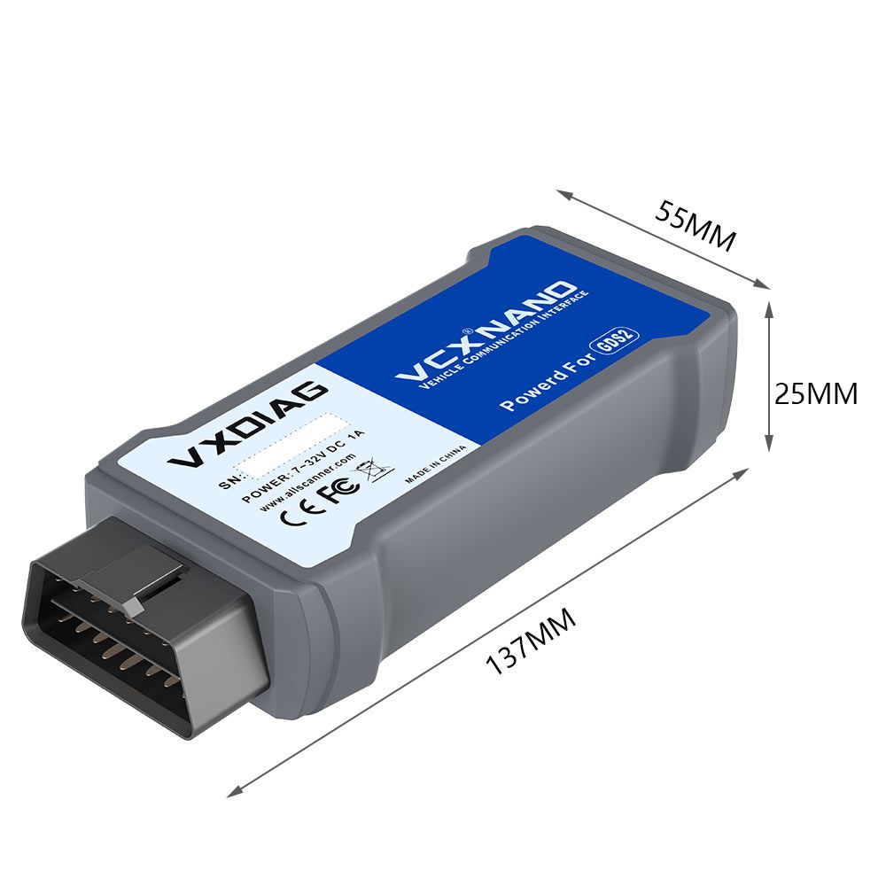 USB Version VXDIAG VCX Nano for GM/OPEL GDS2 V2022.05 Tech2WIN 16.02.24 Diagnostic Tool