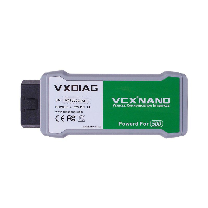 Vxdiag vcx Nano para versiones de ingenieros fuera de línea del software Land Rover y Jaguar SDD v160