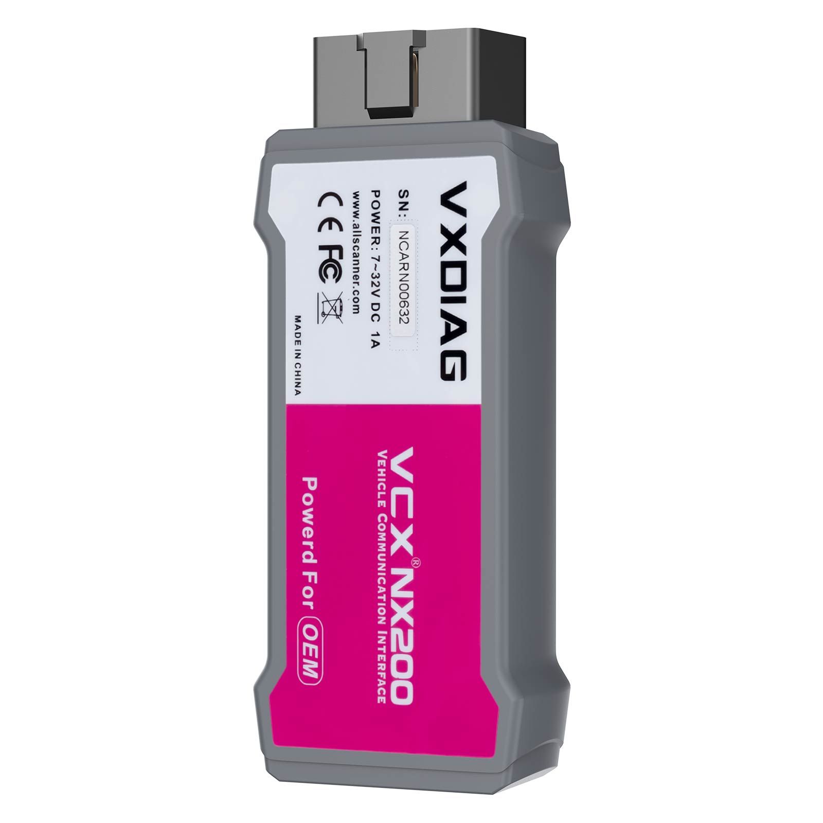 VXDIAG VCX NX200 For Renault All Systems Diagnostic Tool J2534 ECU Coding & Programming OBD2 Scanner