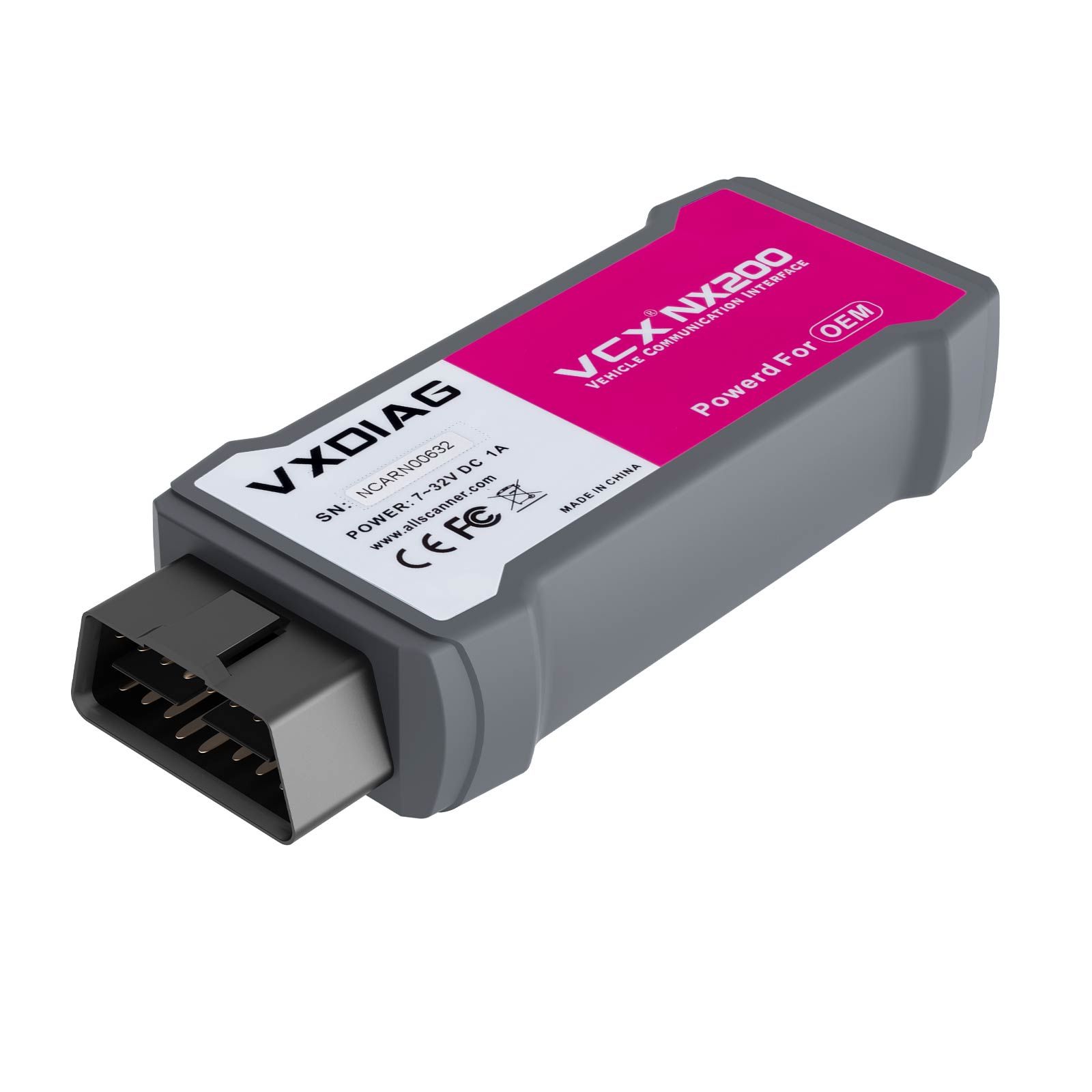 VXDIAG VCX NX200 For Renault All Systems Diagnostic Tool J2534 ECU Coding & Programming OBD2 Scanner