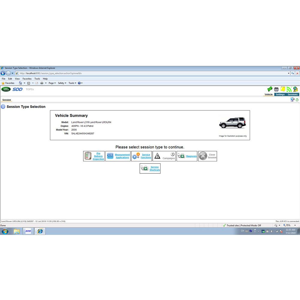 Vxdiag vcx se jlr software hdd, con software v158.06 SDD v264 Pathfinder