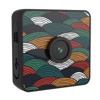 La mini Cámara de alta definición 1080p impermeable y multicolor se puede pegar y usar una micro cámara magnética multipiel.