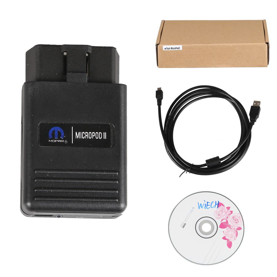 Multi-language V17.03.01 WiTech MicroPod 2 Diagnostic Programming Tool for Chrysler