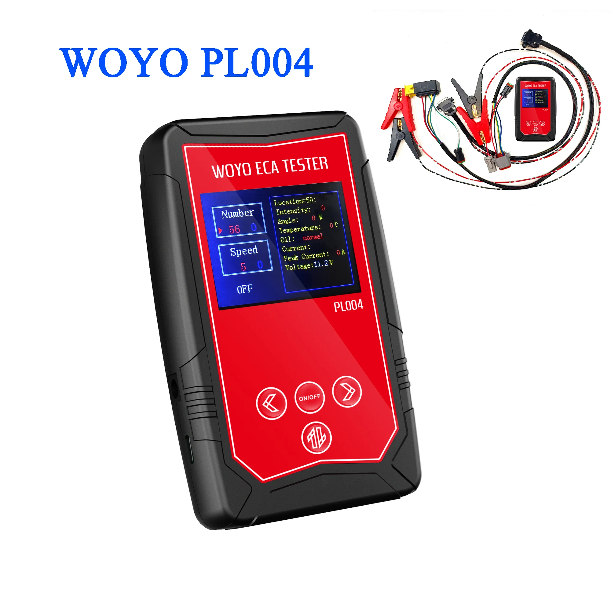 WOYO PL004 ECA Tester For Scania Truck Electric Clutch Actuator Diagnostic Tool Module Test on Bench Repair Workshop Tool