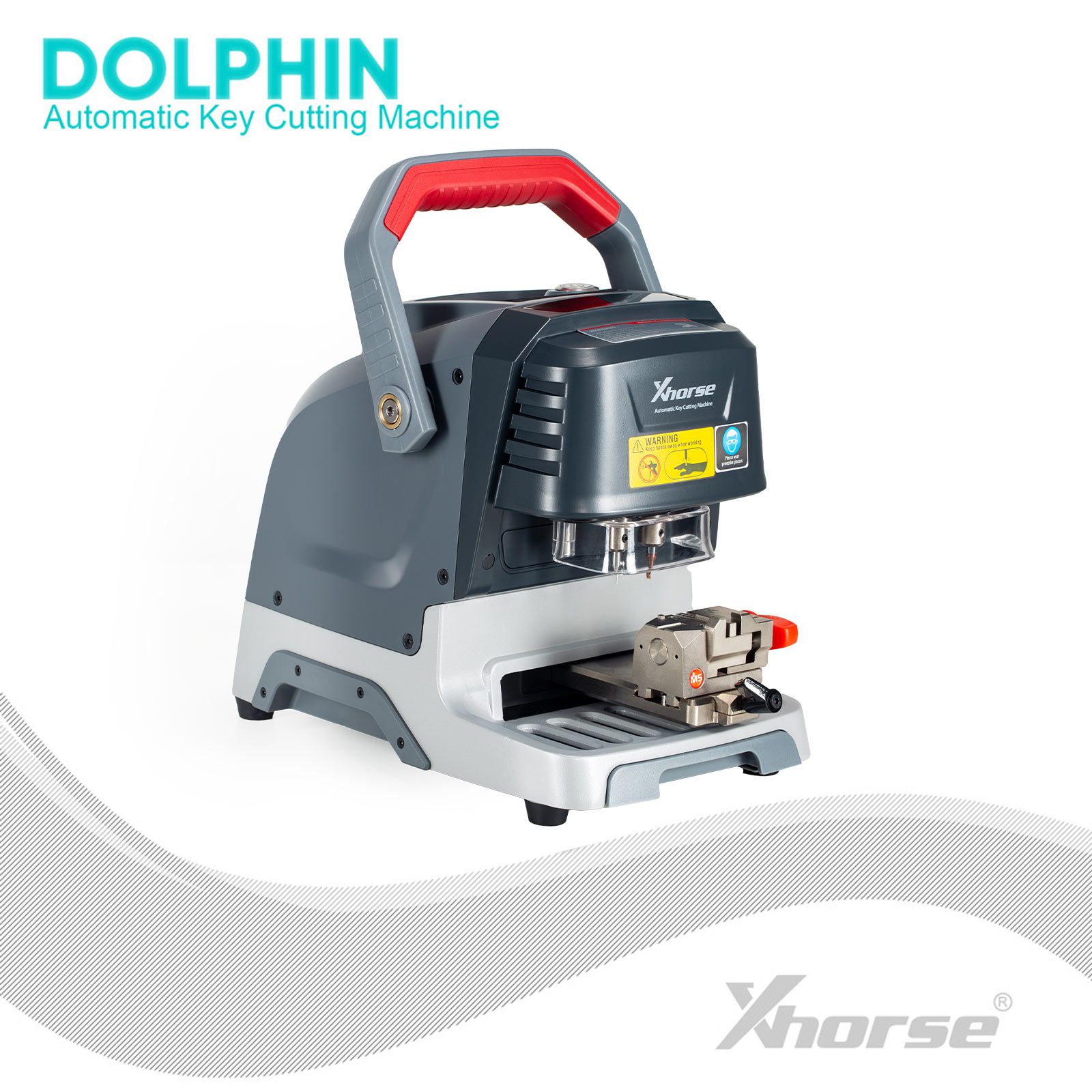 2024 Xhorse Dolphin XP-005 XP005 XP0501EN Key Cutting Machine With M5 Clamp