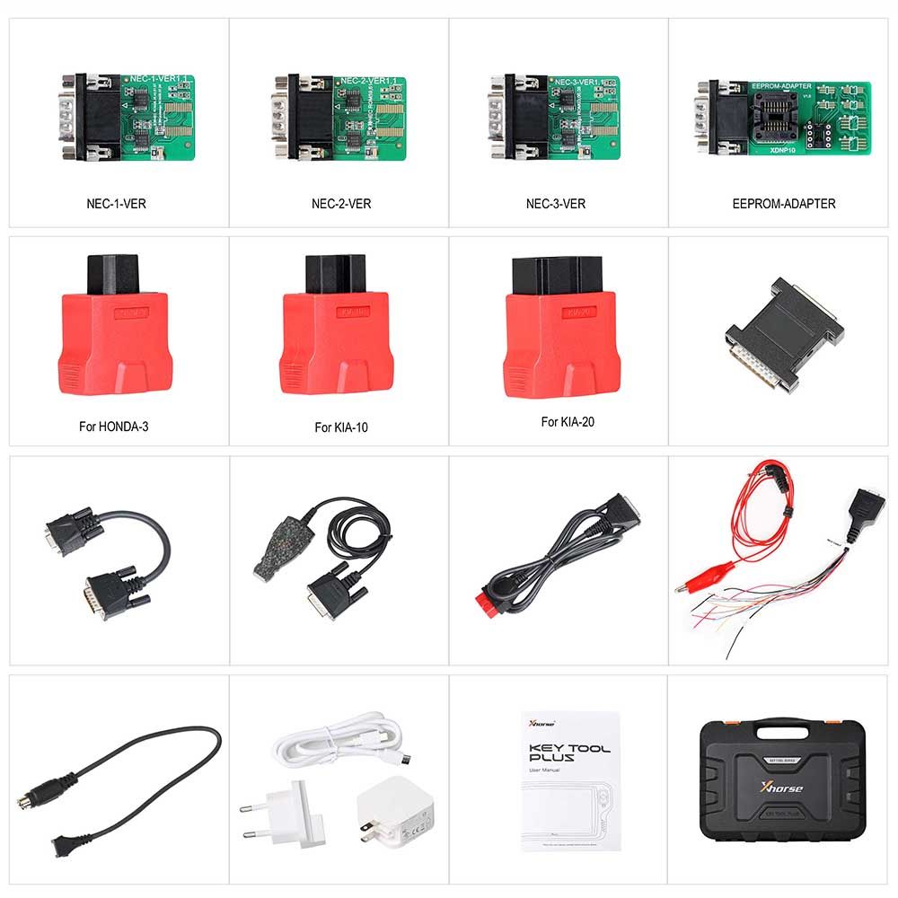 Xhorse VVDI Key Tool Plus Pad All-In-One Automotive Get One-Year Unlimited MB Token and One Year 96 bit 48 Token Package 3 Tokens Daily