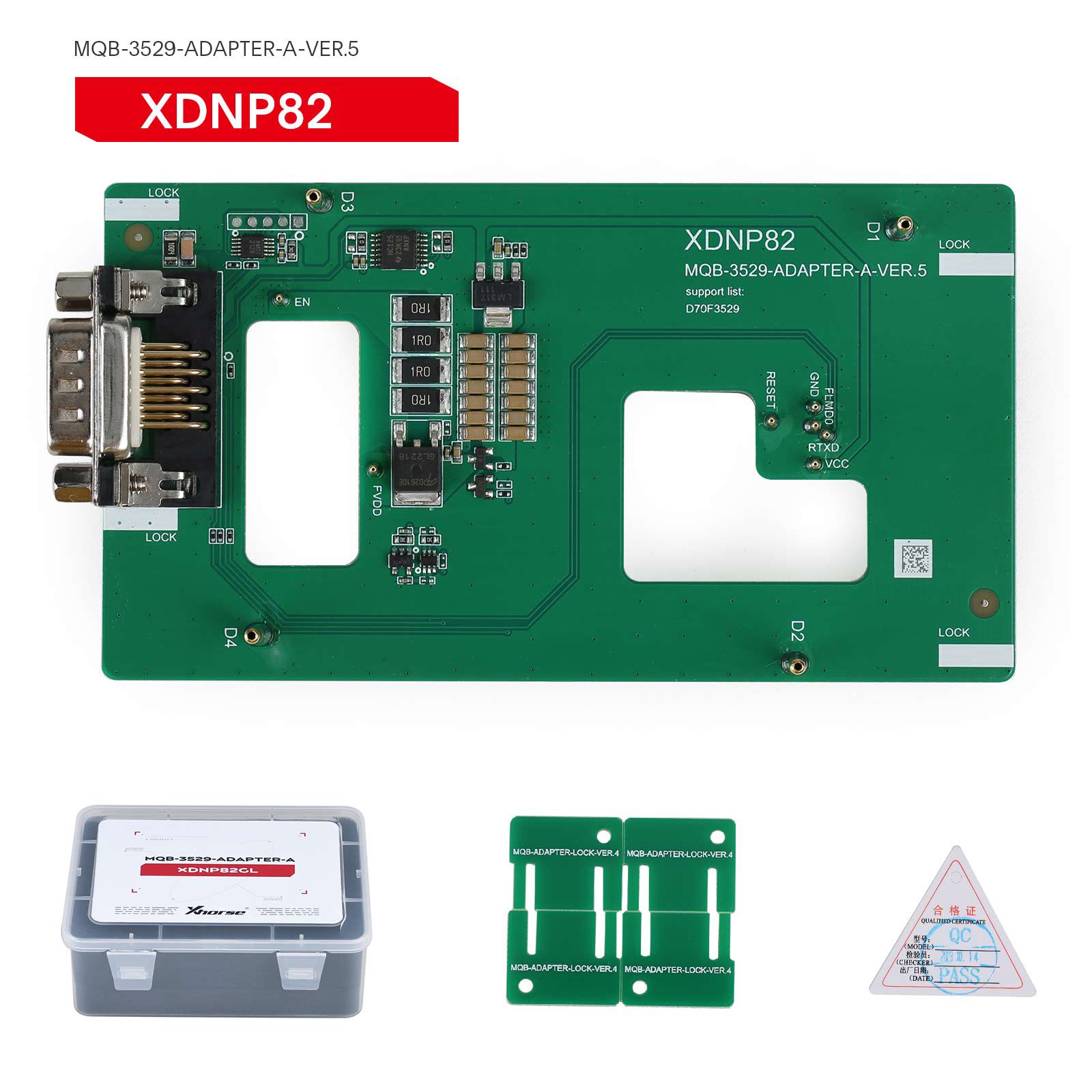 2024 Xhorse MQB48 No Disassembly No Soldering 13 Full Set Adapters XDNPM3GL