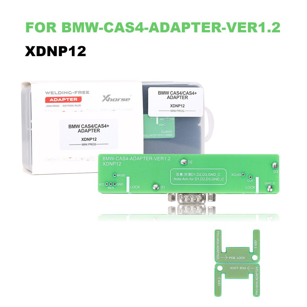  Xhorse Solder-Free Adapters and Cables Full Set XDNPP0CH 16pcs Work with VVDI Prog/ MINI PROG and KEY TOOL PLUS