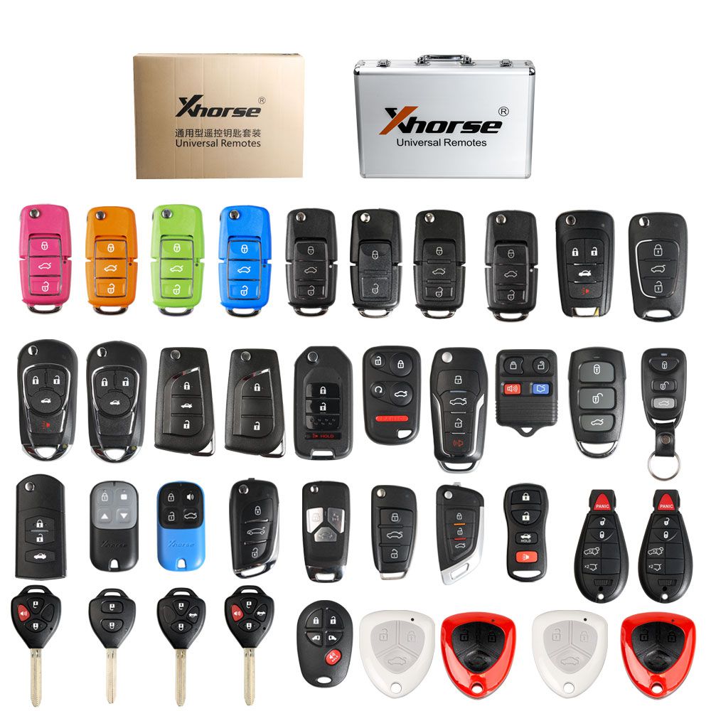  Xhorse Universal Remote Keys English Version Packages 39 Pieces for VVDI2 and VVDI Key Tool