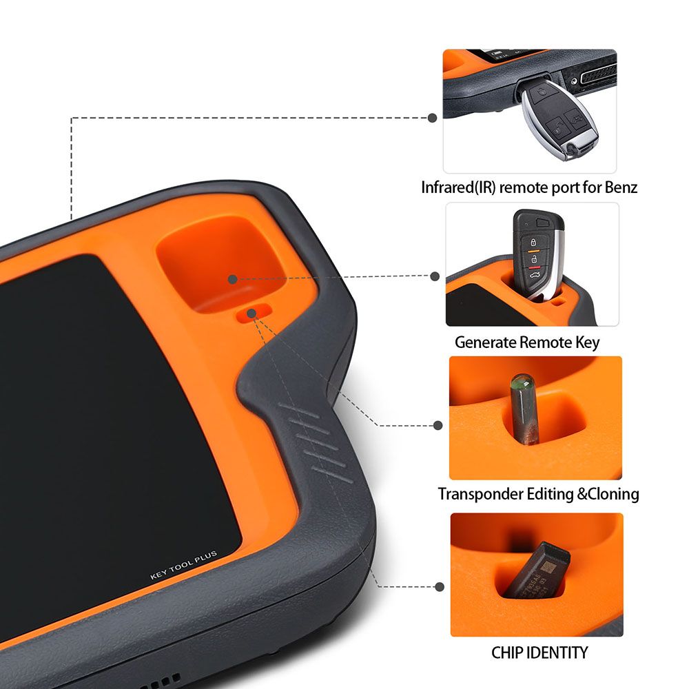 Xhorse VVDI Key Tool Plus Pad Global Advanced Full Version With VW MQB48-NEC35xx License, BMW Bench Read ISN and BMW Motorcycle License