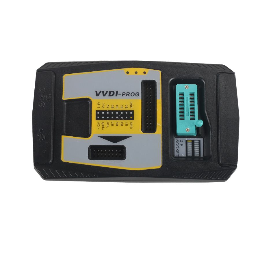 Programador original xhorse vvdi prog, equipado con adaptadores Land Rover kvm, sin necesidad de soldadura