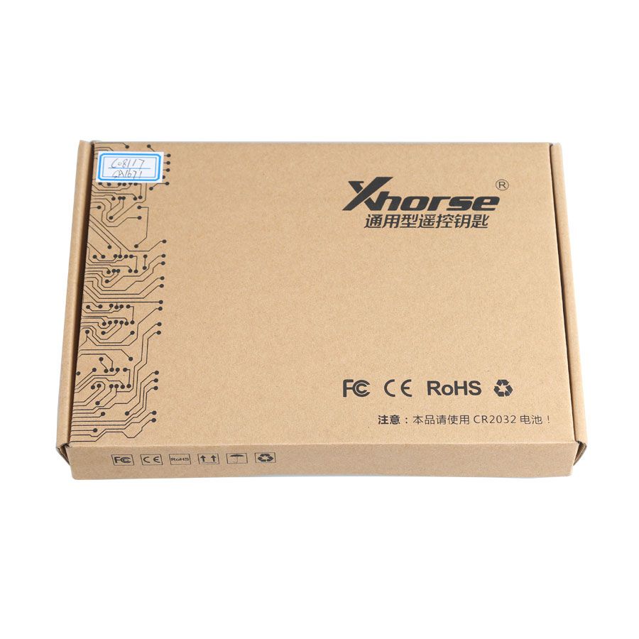 XHORSE Hyundai Style Universal Remote Key 3 Buttons X007 for VVDI Key Tool 5pcs/lot