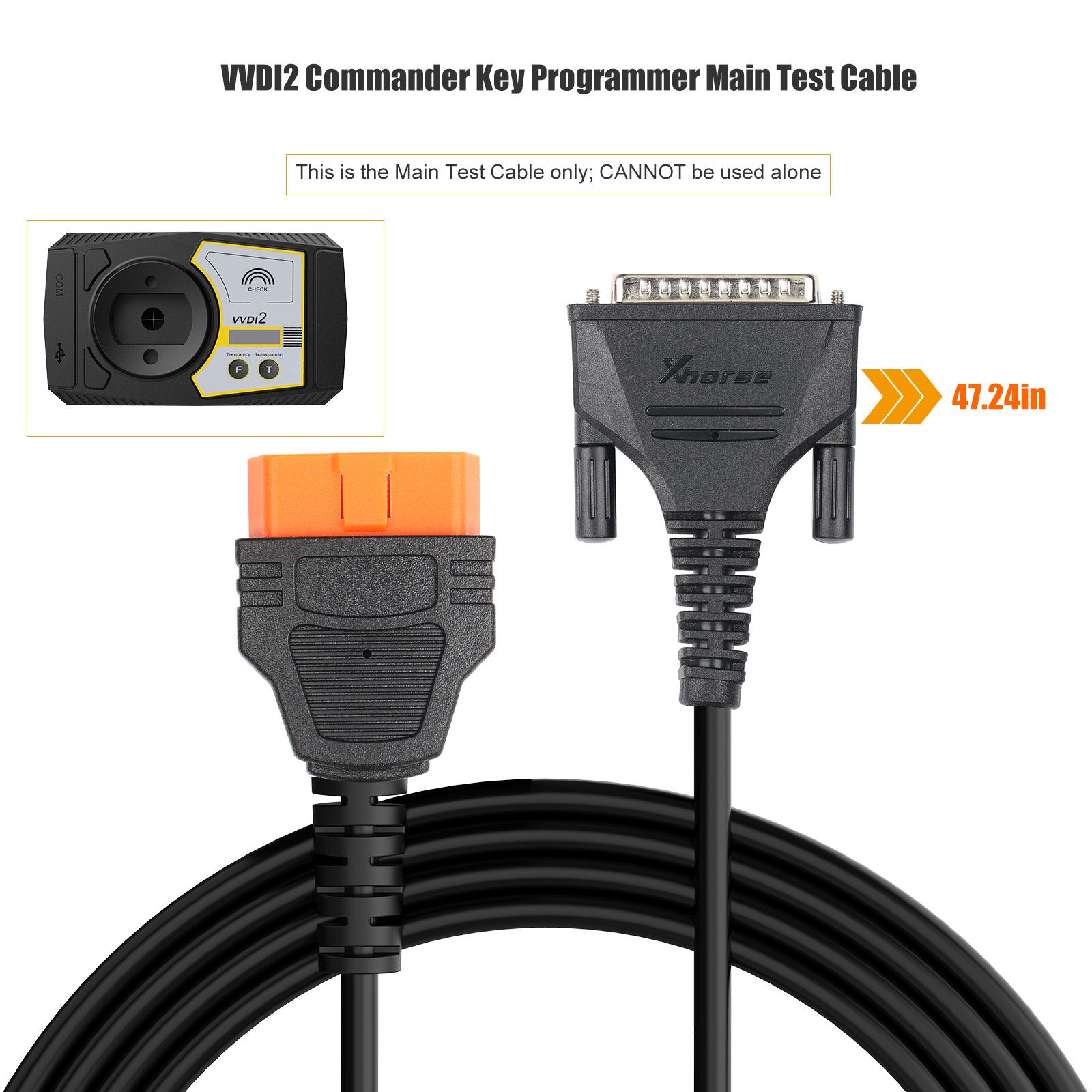 Cable de prueba principal xhorse vvdi2 para programadores clave del Comandante vvdi 2