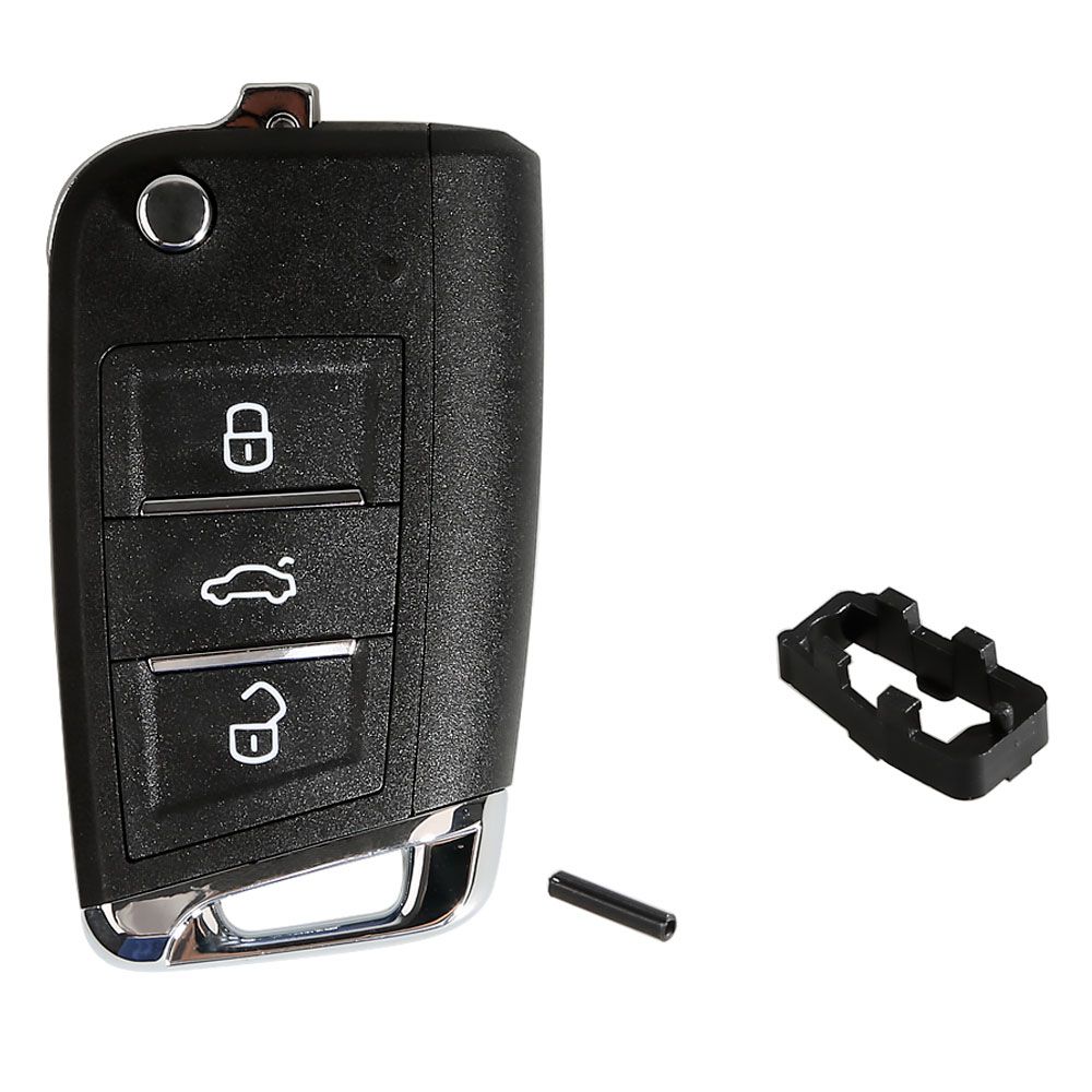 Xhorse xkmqb1en Wire remote control key VW MQB Fly 3 Button versión en inglés 5 piezas / lote