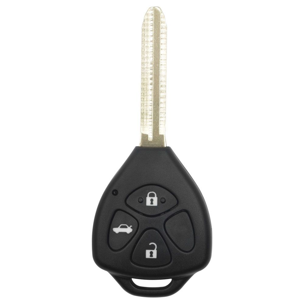 Xhorse xkto03en llave de control remoto universal por cable Toyota Style 3 botones versión en inglés 5 / lote