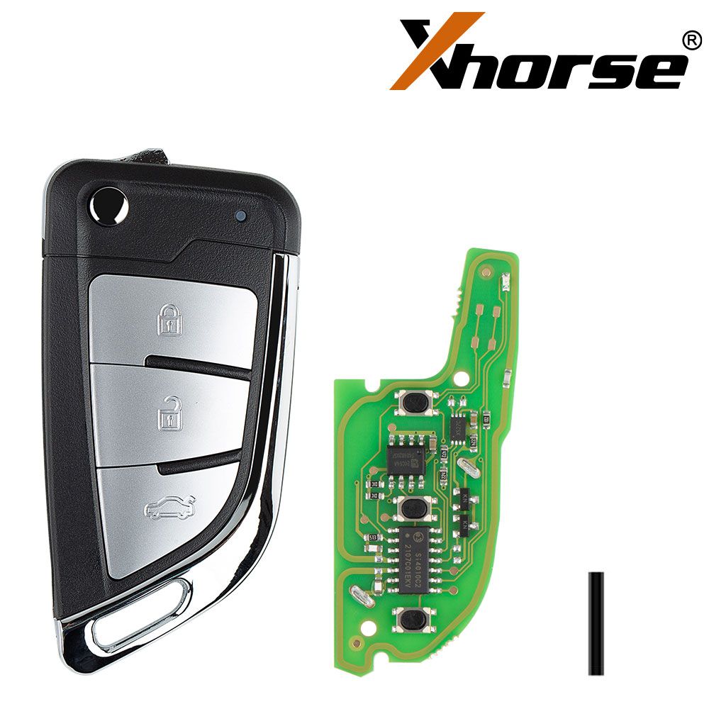  Xhorse XEKF21EN Super Remote Knife Type 3 Buttons with Super Chip 5pcs/lot