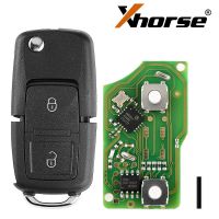 Xhorse xkb508en llave de control remoto por cable B5 tipo 2 botón se puede utilizar con la herramienta de llave mini / vvdi2 5 piezas / lote
